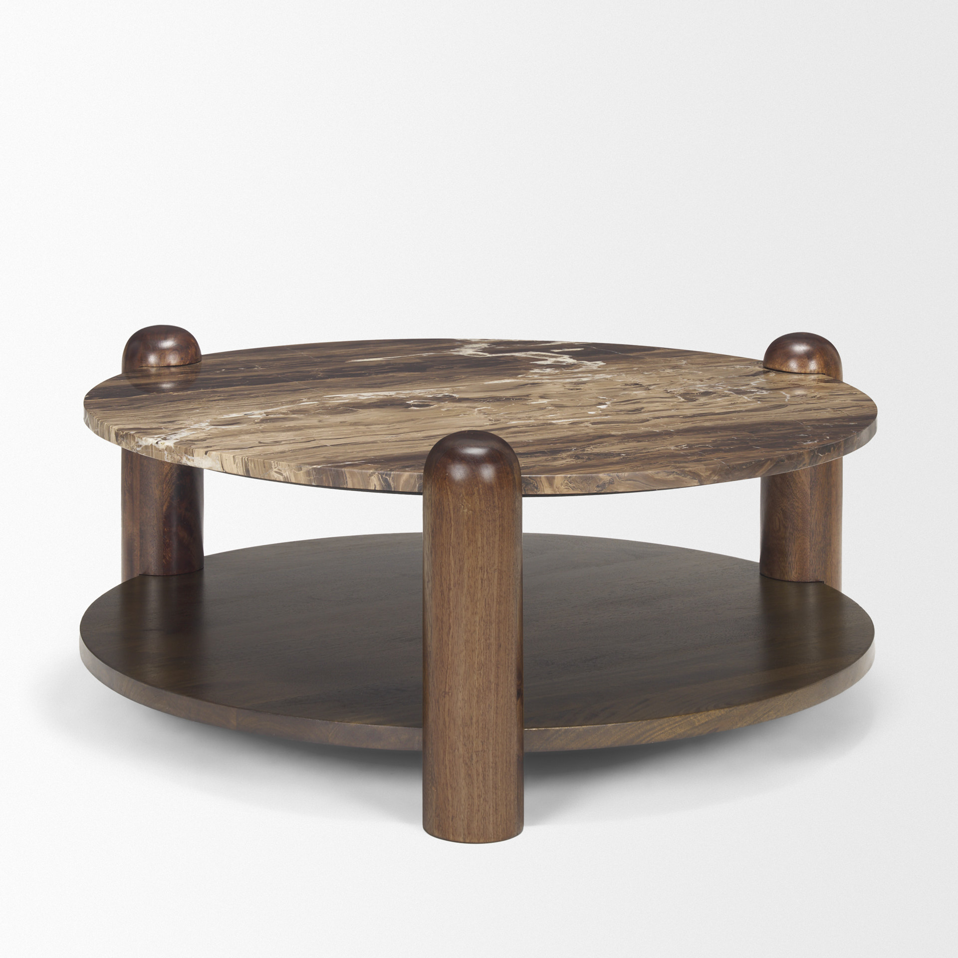 Jovia Round Coffee Table - Image 4