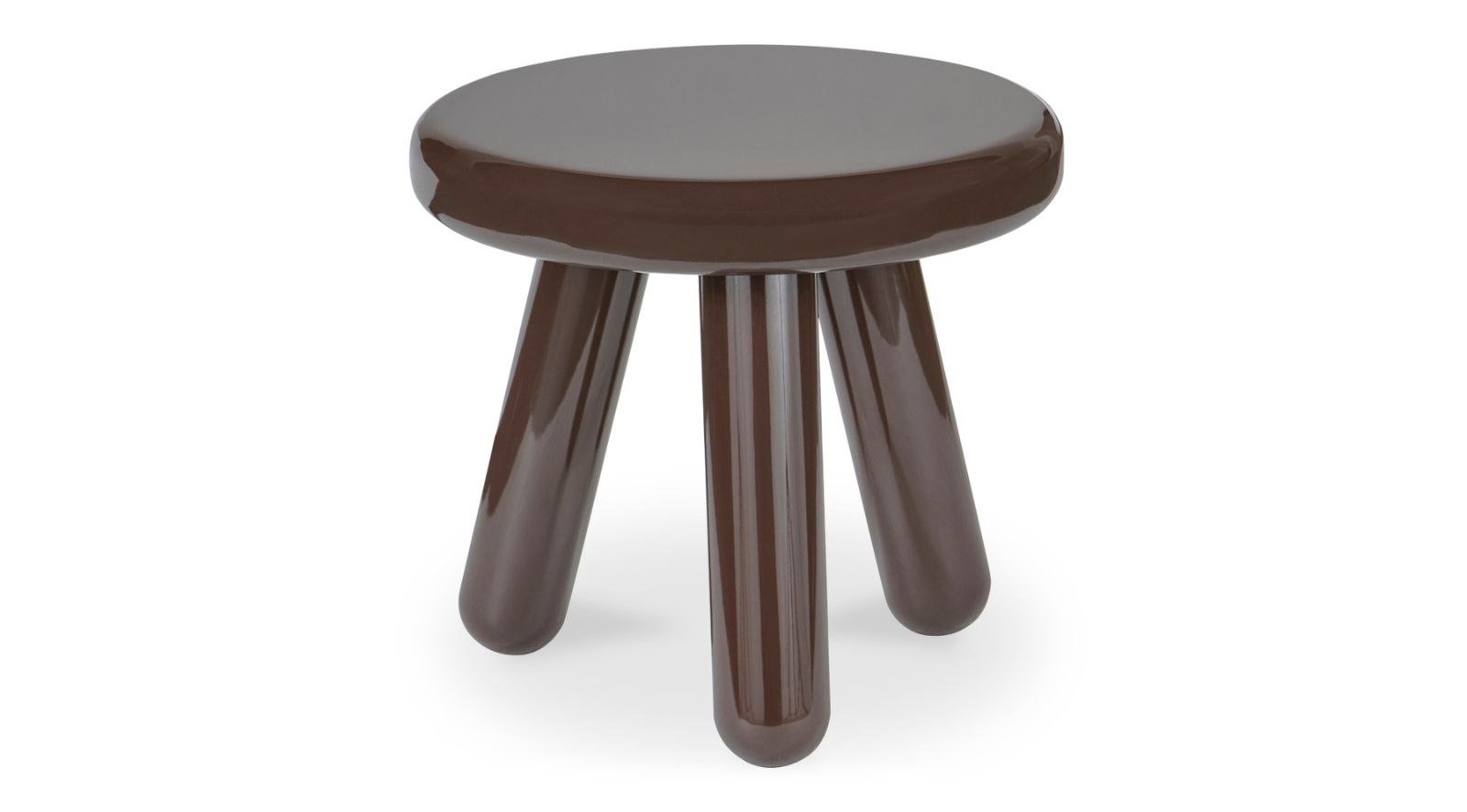 Joy Accent Table- Dark Brown - Image 3