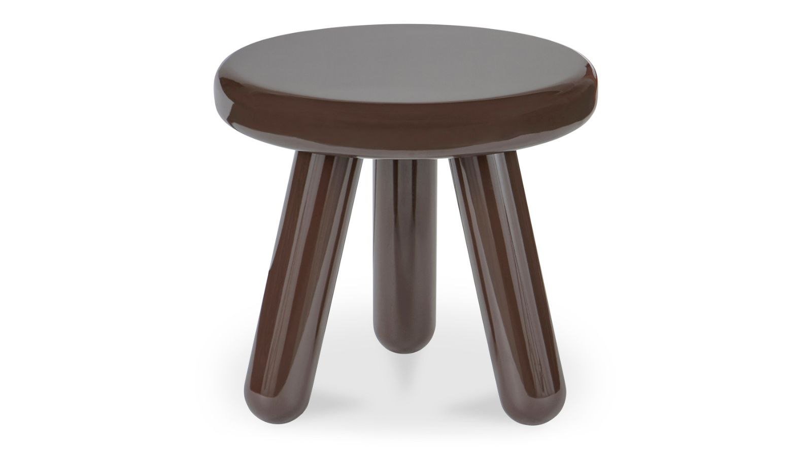 Joy Accent Table- Dark Brown - Image 2