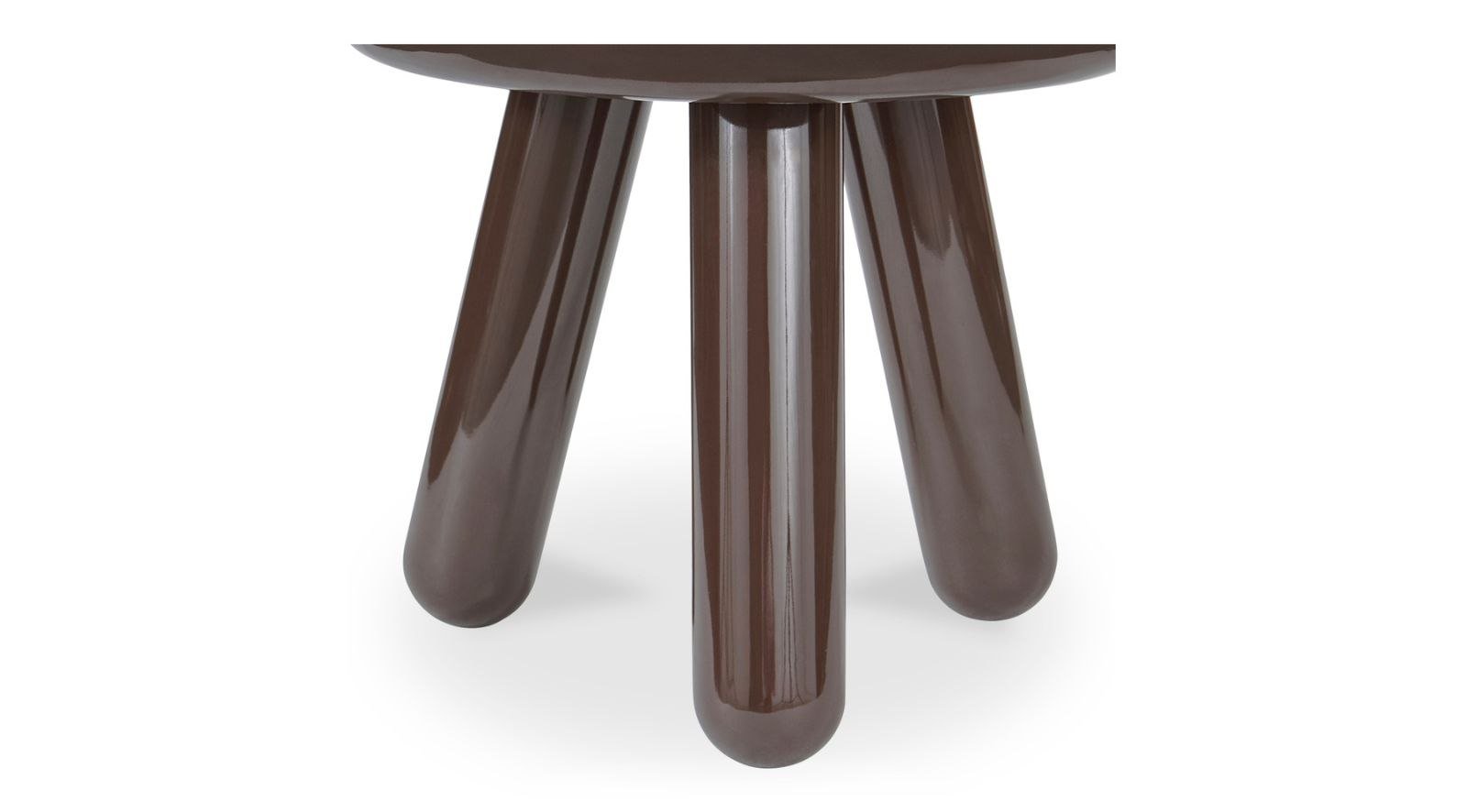 Joy Accent Table- Dark Brown - Image 6