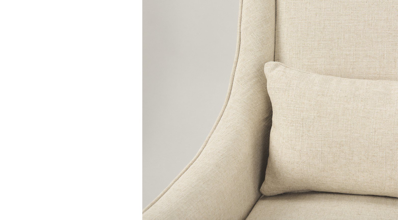 Kensington Accent Chair Cream - Image 9