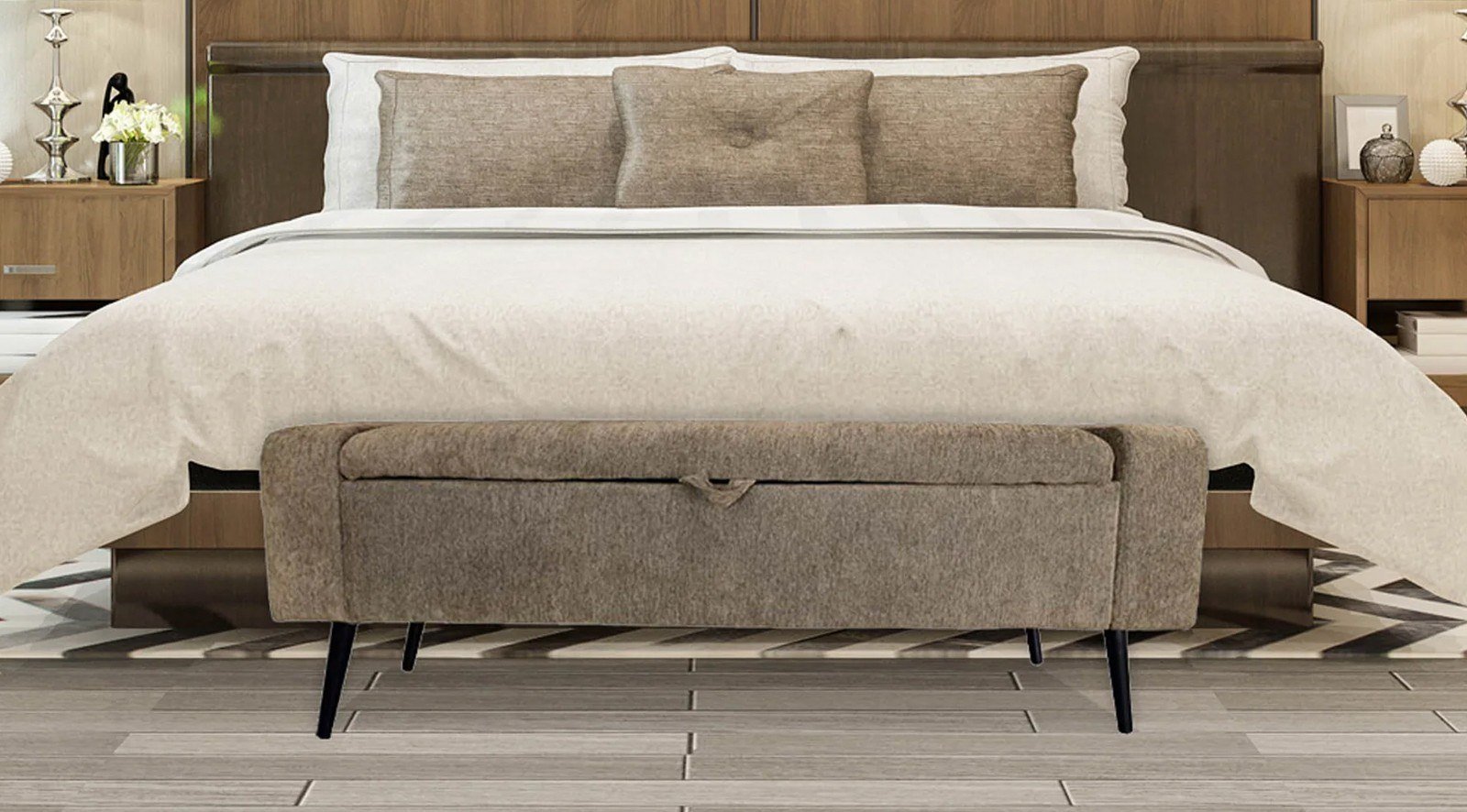Koziol Storage Bench Choclate - Image 4