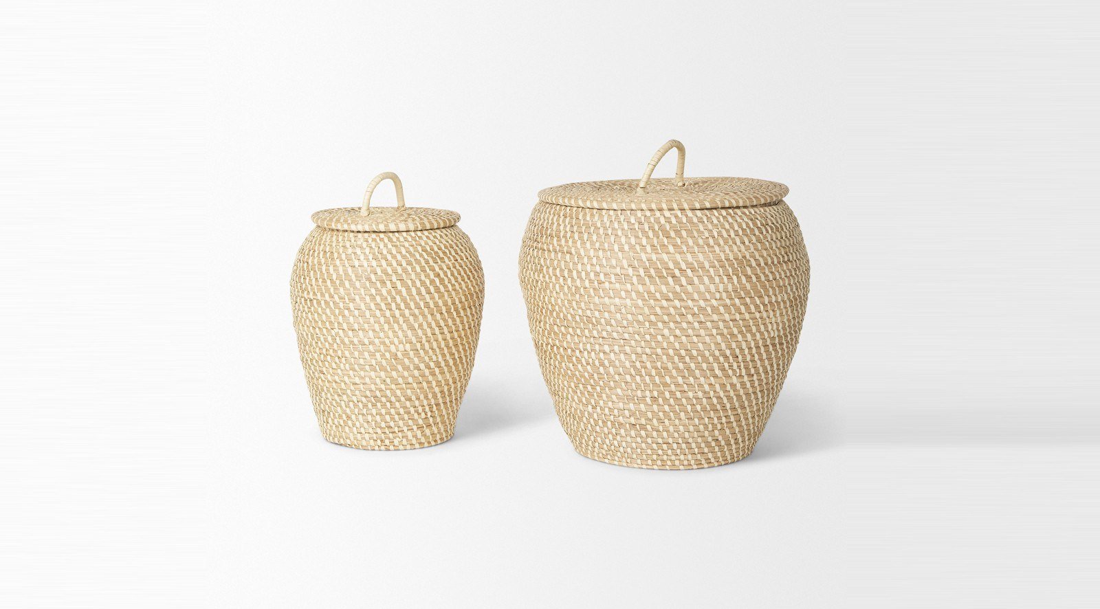 Kalopa Seagrass Floor Baskets S/3 - Image 3