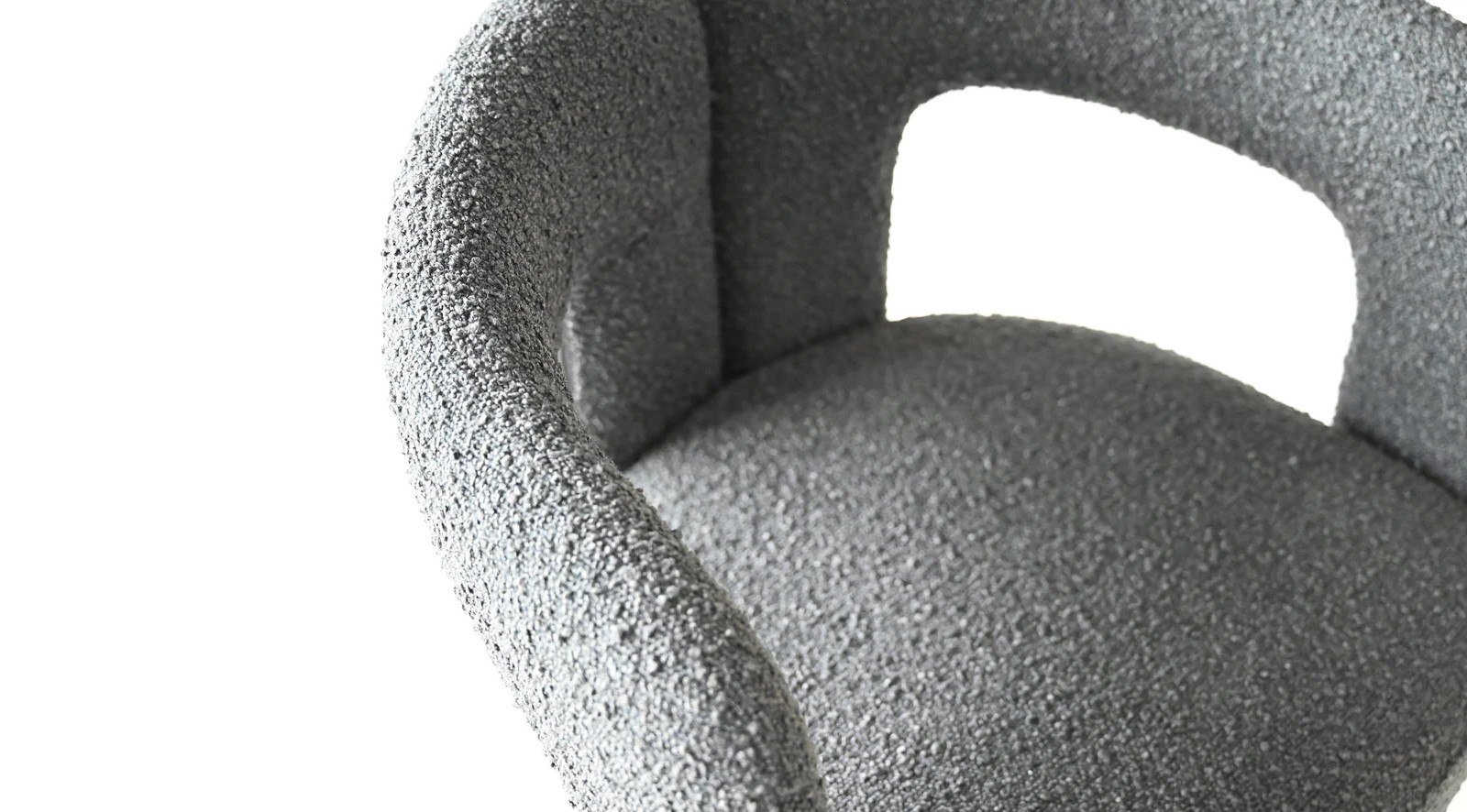 Melrose Armchair- Licorice Boucle - Image 7
