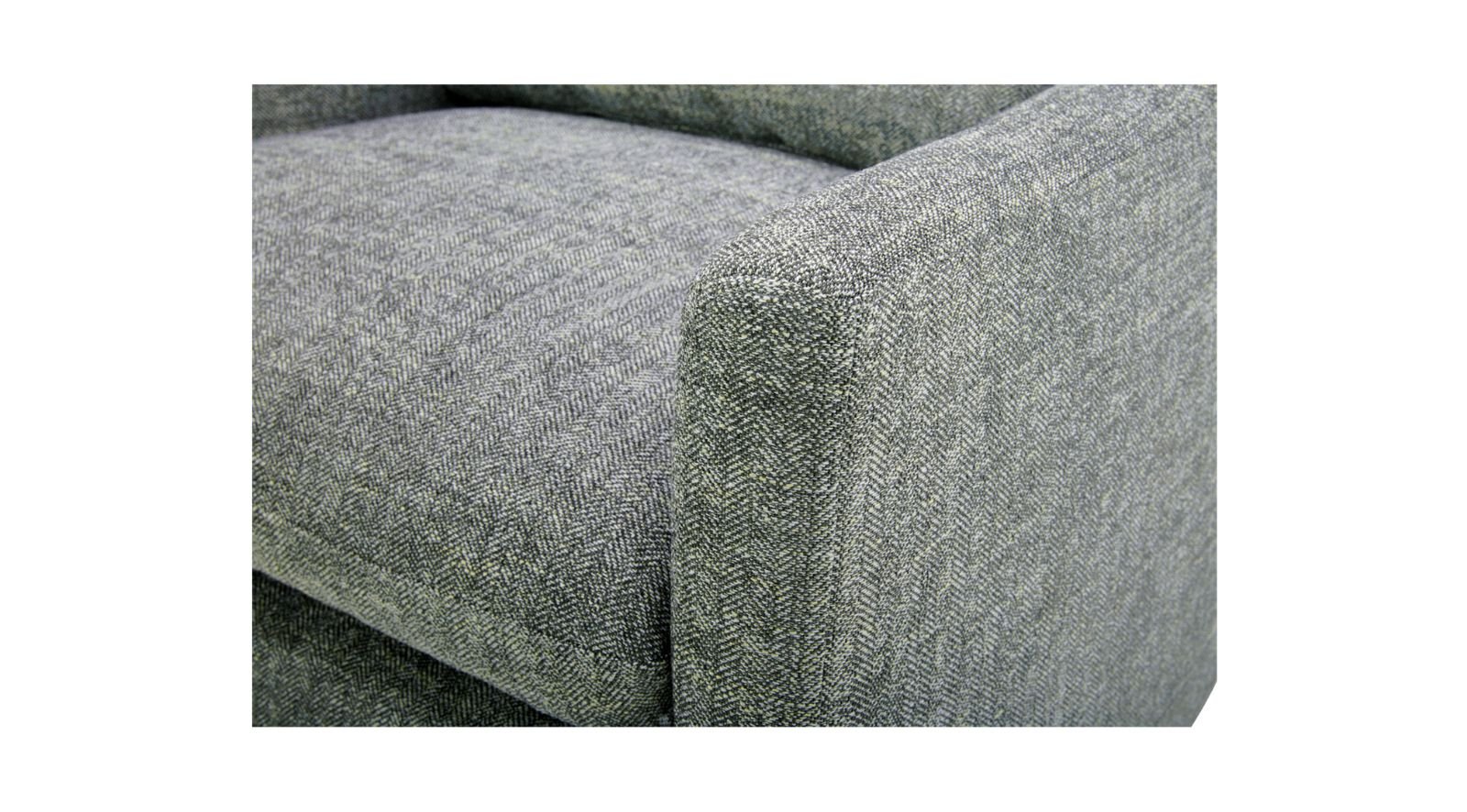 Linden Swivel Chair- Slated Moss - Image 7