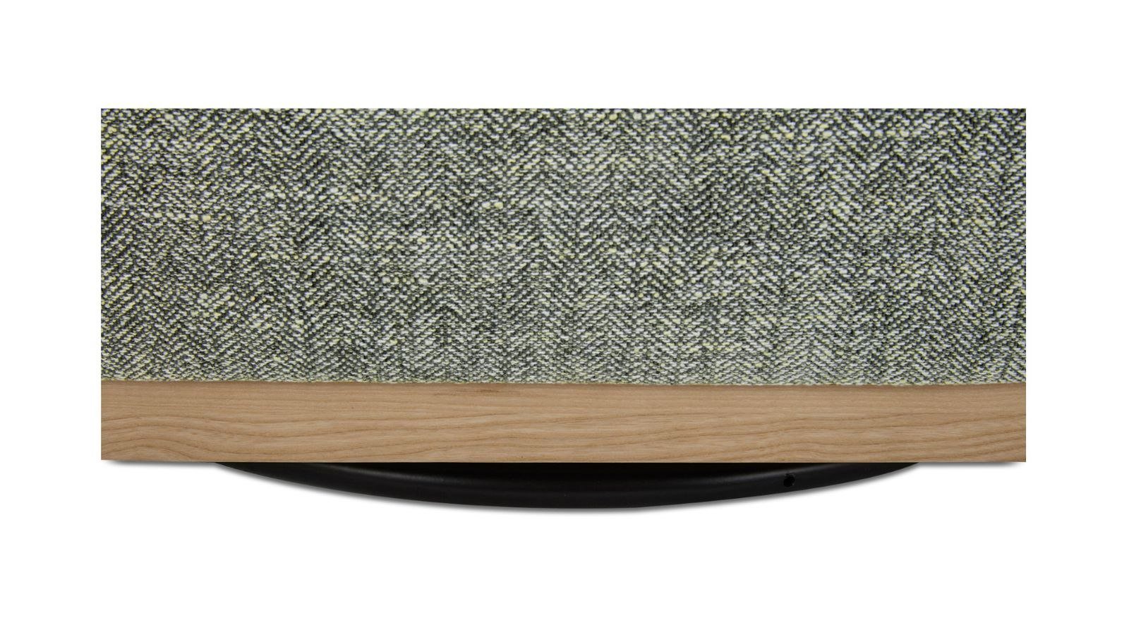 Linden Swivel Chair- Slated Moss - Image 8