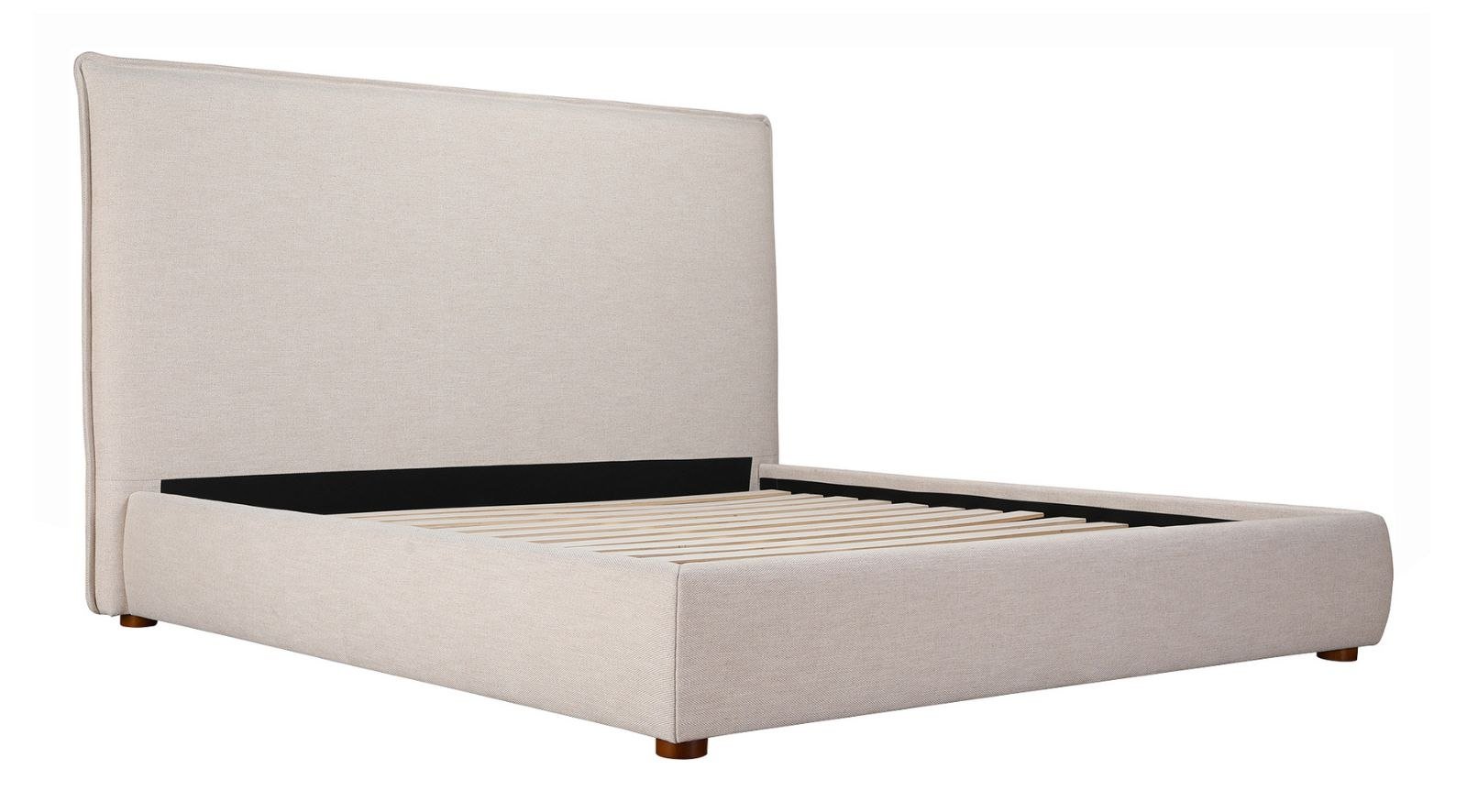 LUZON KING BED TALL HEADBOARD WHEAT - Image 2