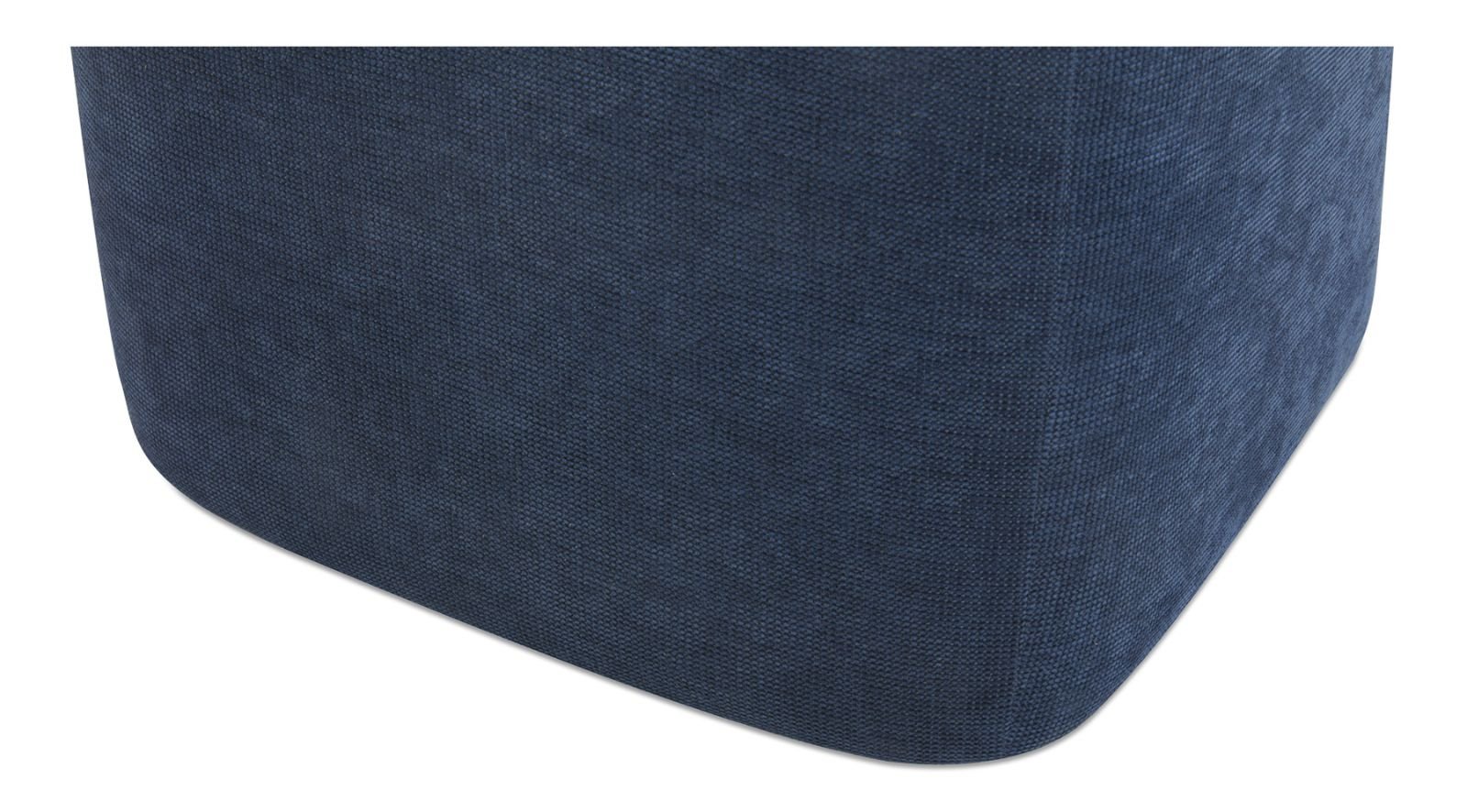 Larson Rolling Dining Chair-Navy Blue - Image 5
