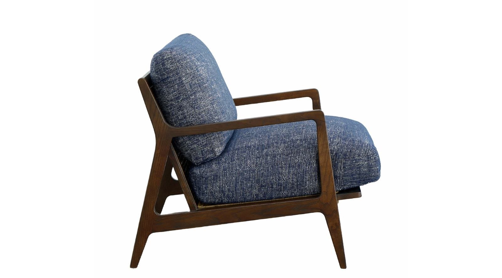 Las Vegas Lawrence Arm Chair - Royal Navy - Image 2