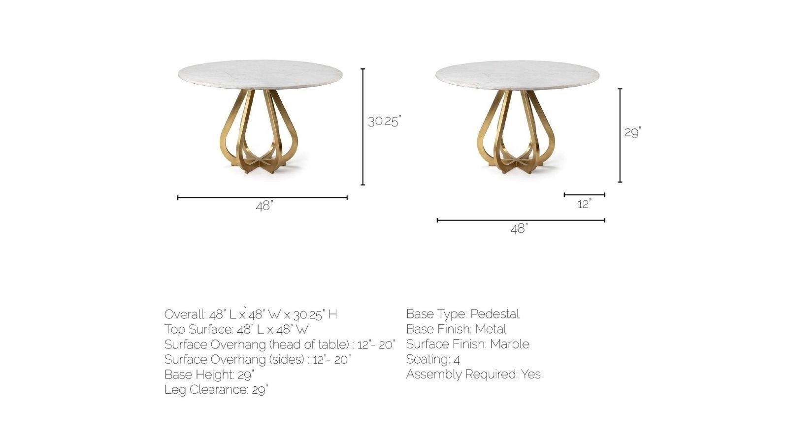 Laurent Dining Table - Image 11