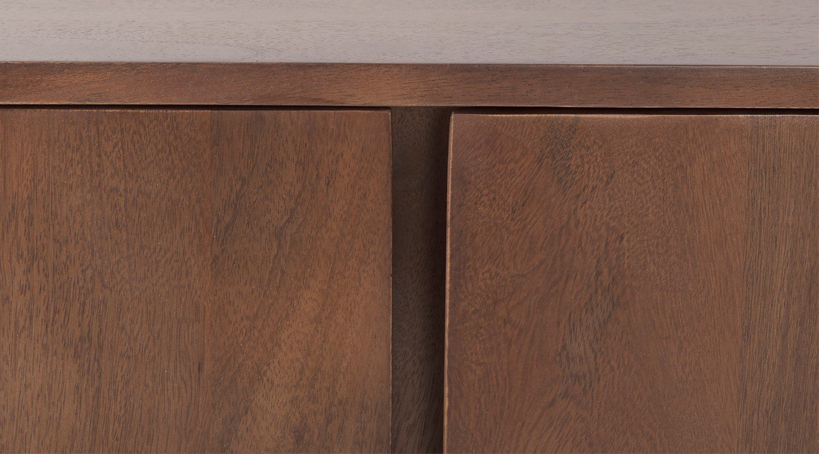 Lillie Medium Brown Wood 2 Door Tray Top Accent Cabinet - Image 11