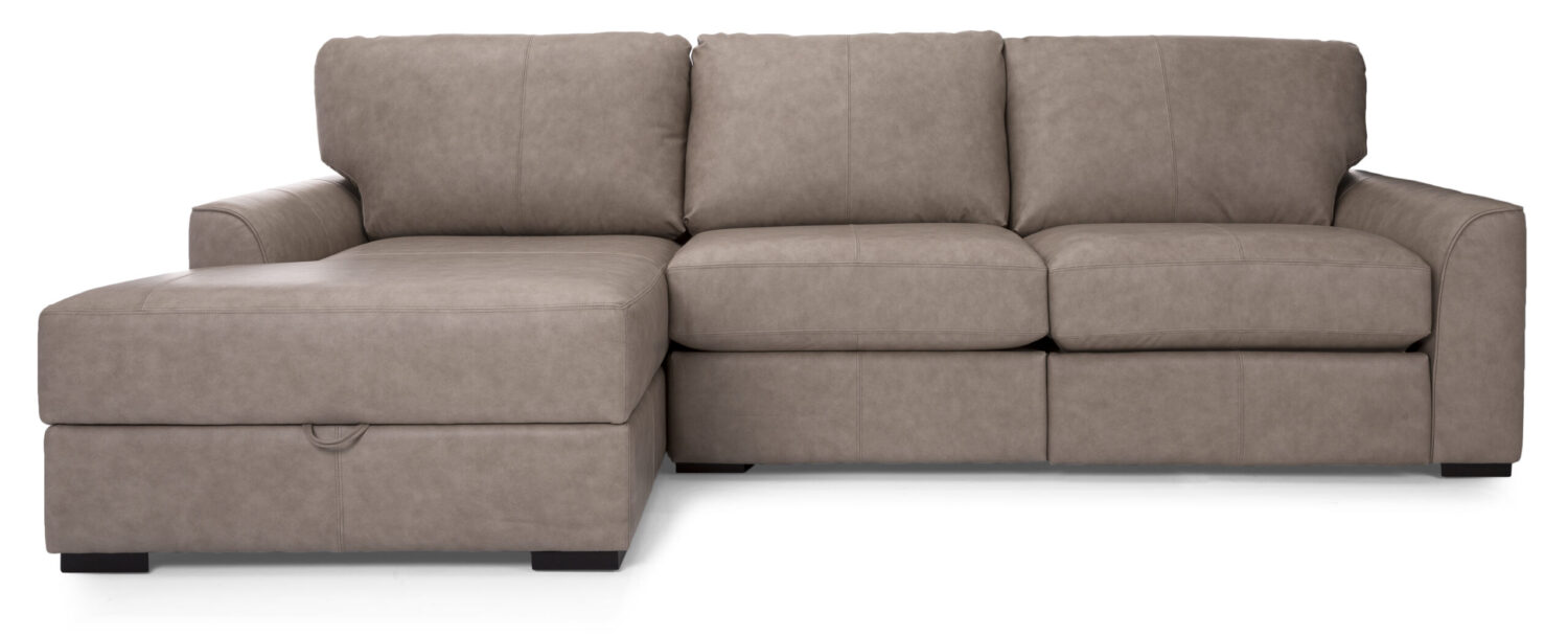 Downtown Sectional- Leather