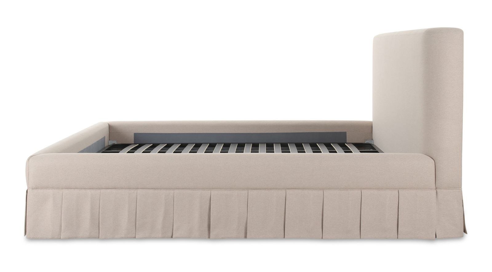 MAREN KING BED- BEIGE - Image 5