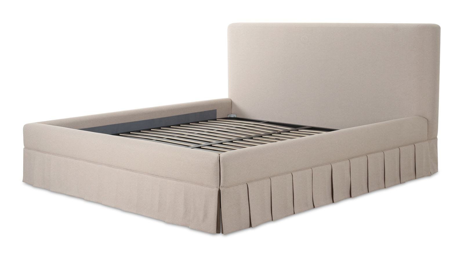 MAREN QUEEN BED- BEIGE - Image 4