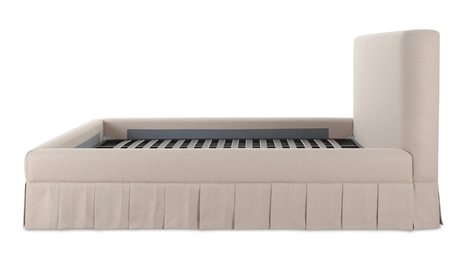 MAREN QUEEN BED- BEIGE - Image 5
