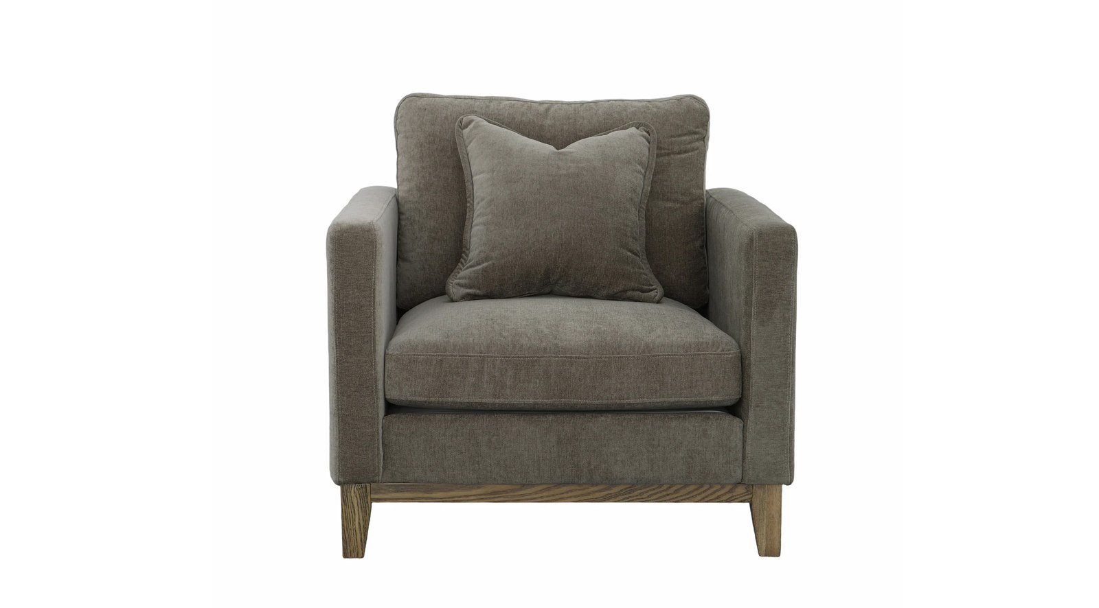 Metropolitan Club Chair-pecan Brown