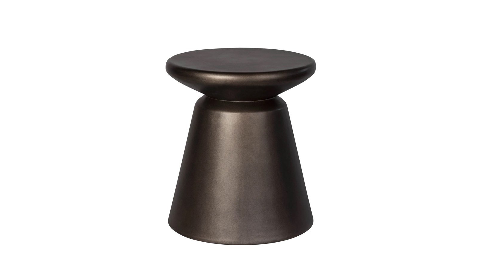 Florence Mineral Side Table Bronze
