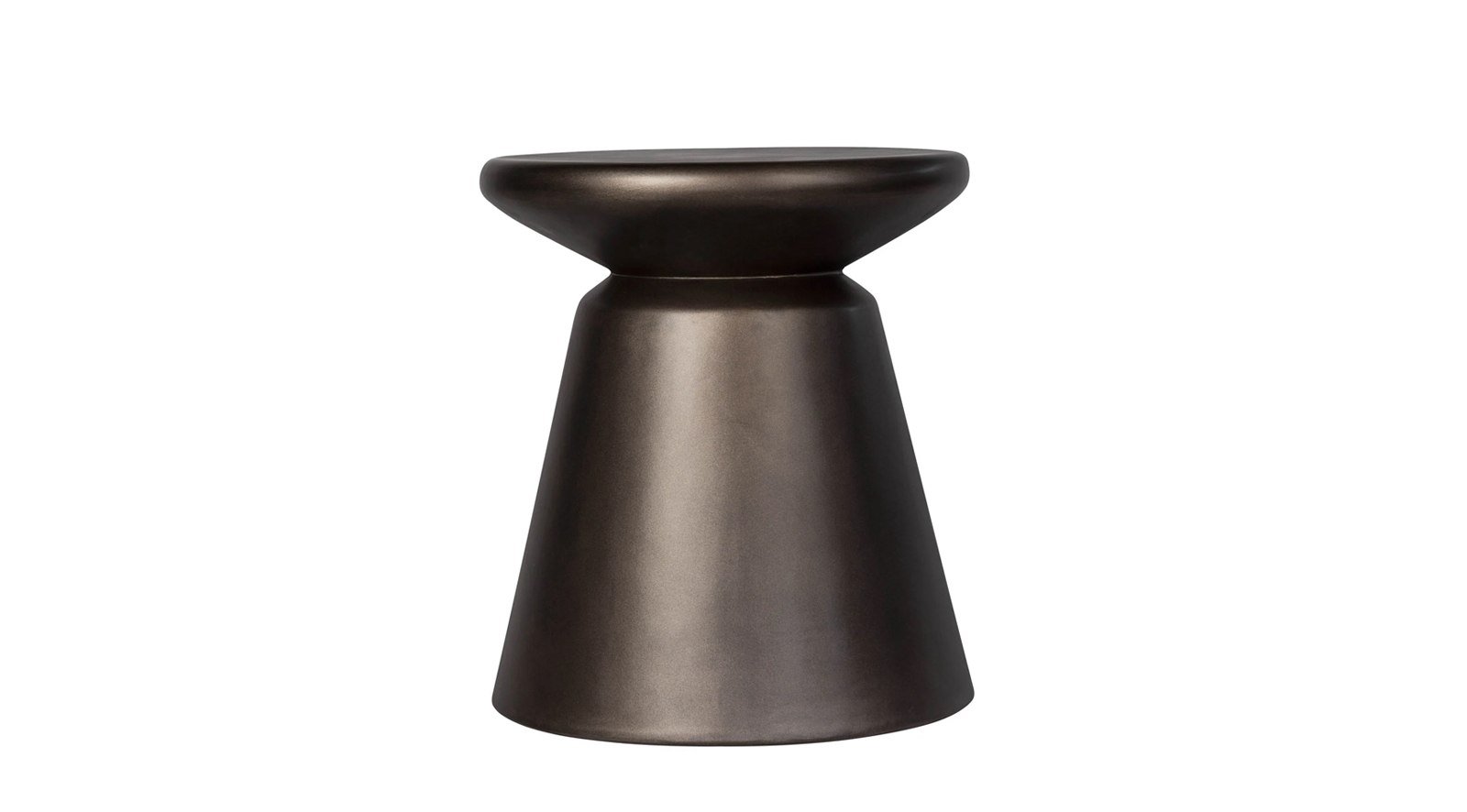 Florence Mineral Side Table Bronze - Image 2