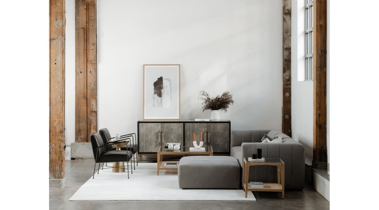 Mako Sideboard Small-Grey - Image 2