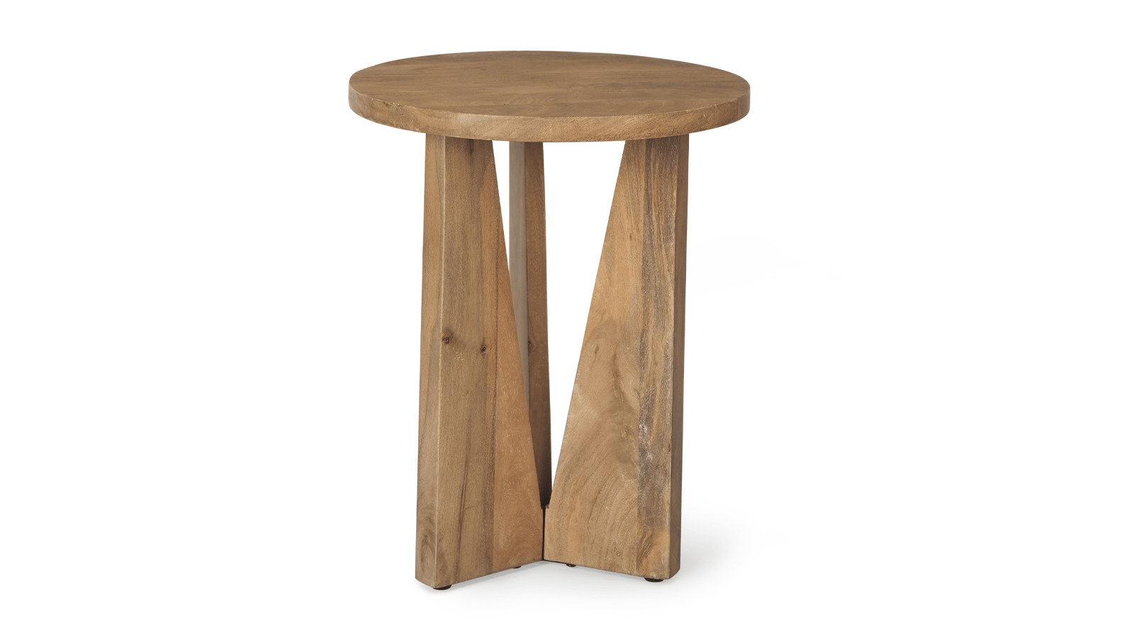 Mattius Accent Table-LIGHT BROWN