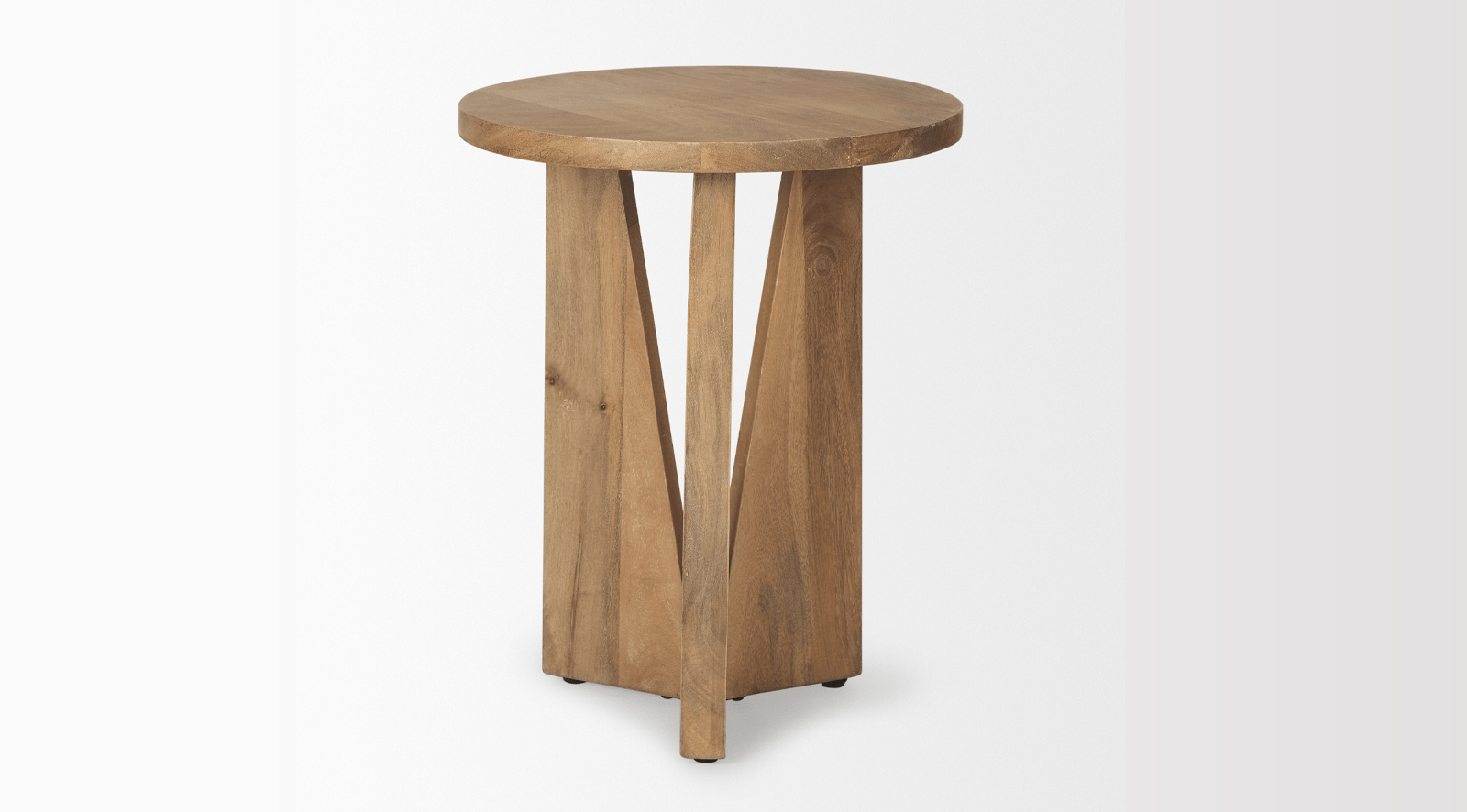 Mattius Accent Table-LIGHT BROWN - Image 8