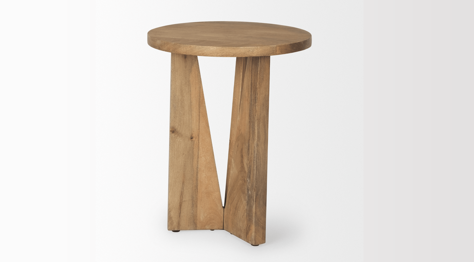 Mattius Accent Table-LIGHT BROWN - Image 2