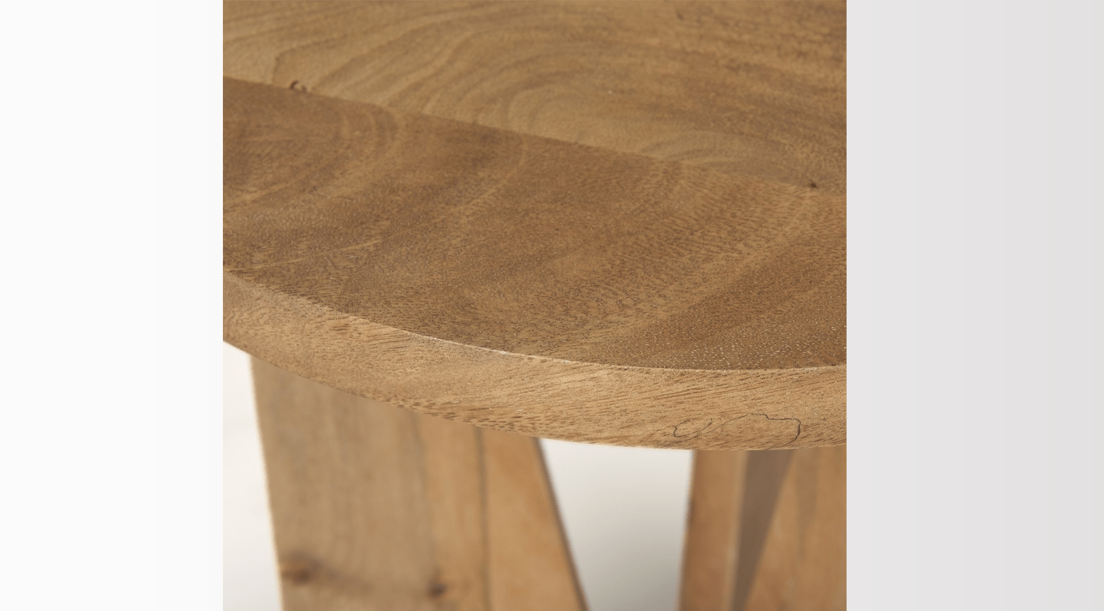 Mattius Accent Table-LIGHT BROWN - Image 4
