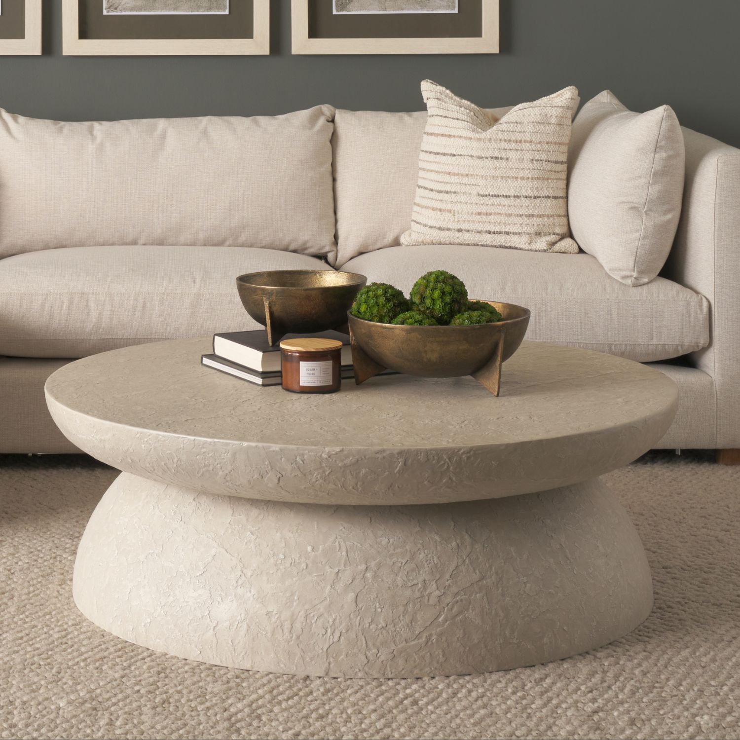 Mesa Stone Finish Coffee Table - Image 7