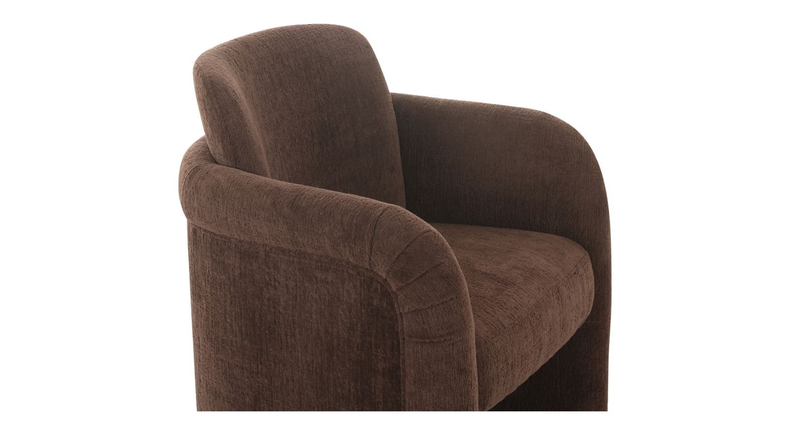 Mesto Dining Chair-Dark Brown - Image 3