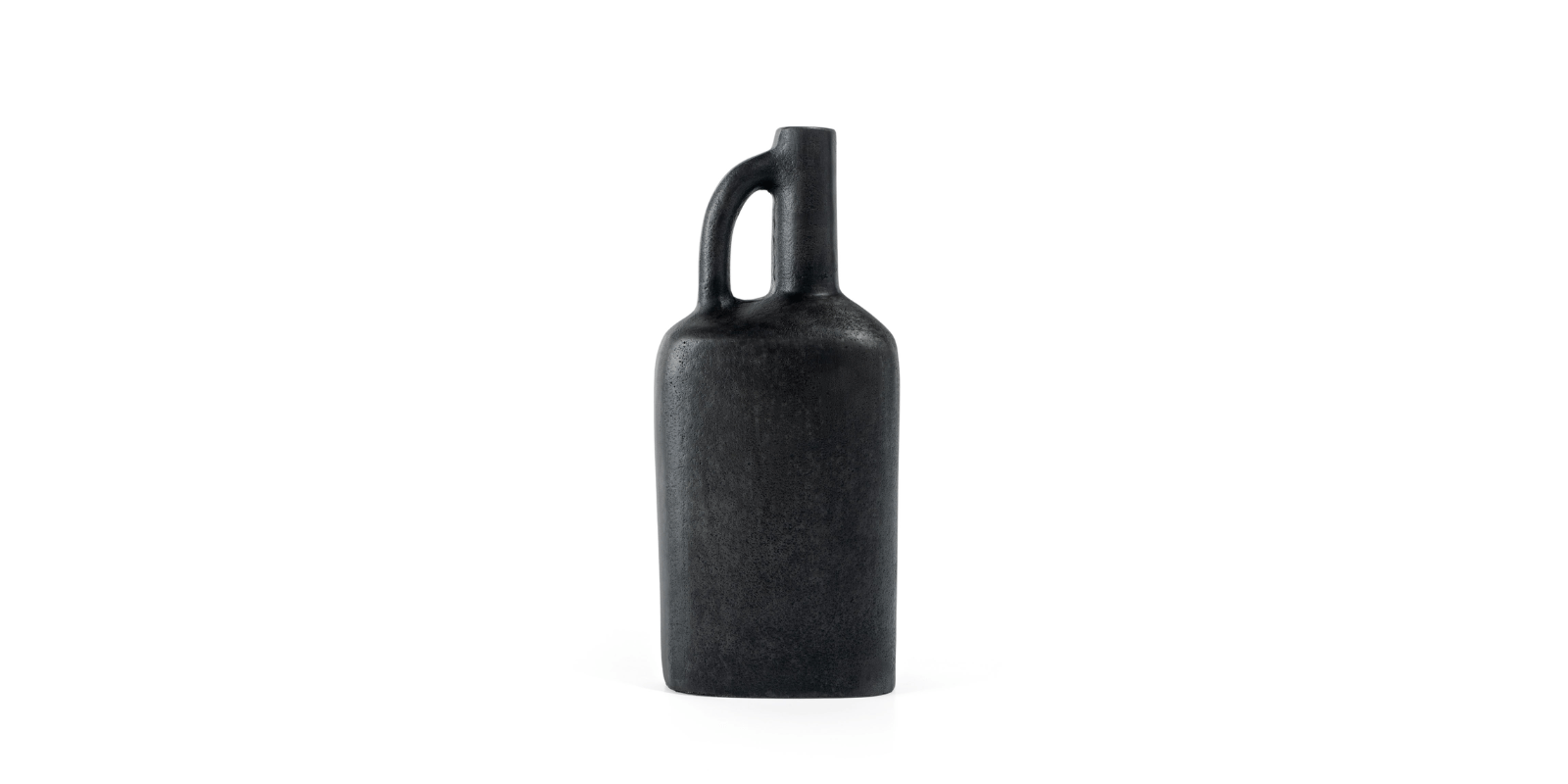 Miller Metal Vase, Small Grey - Image 4