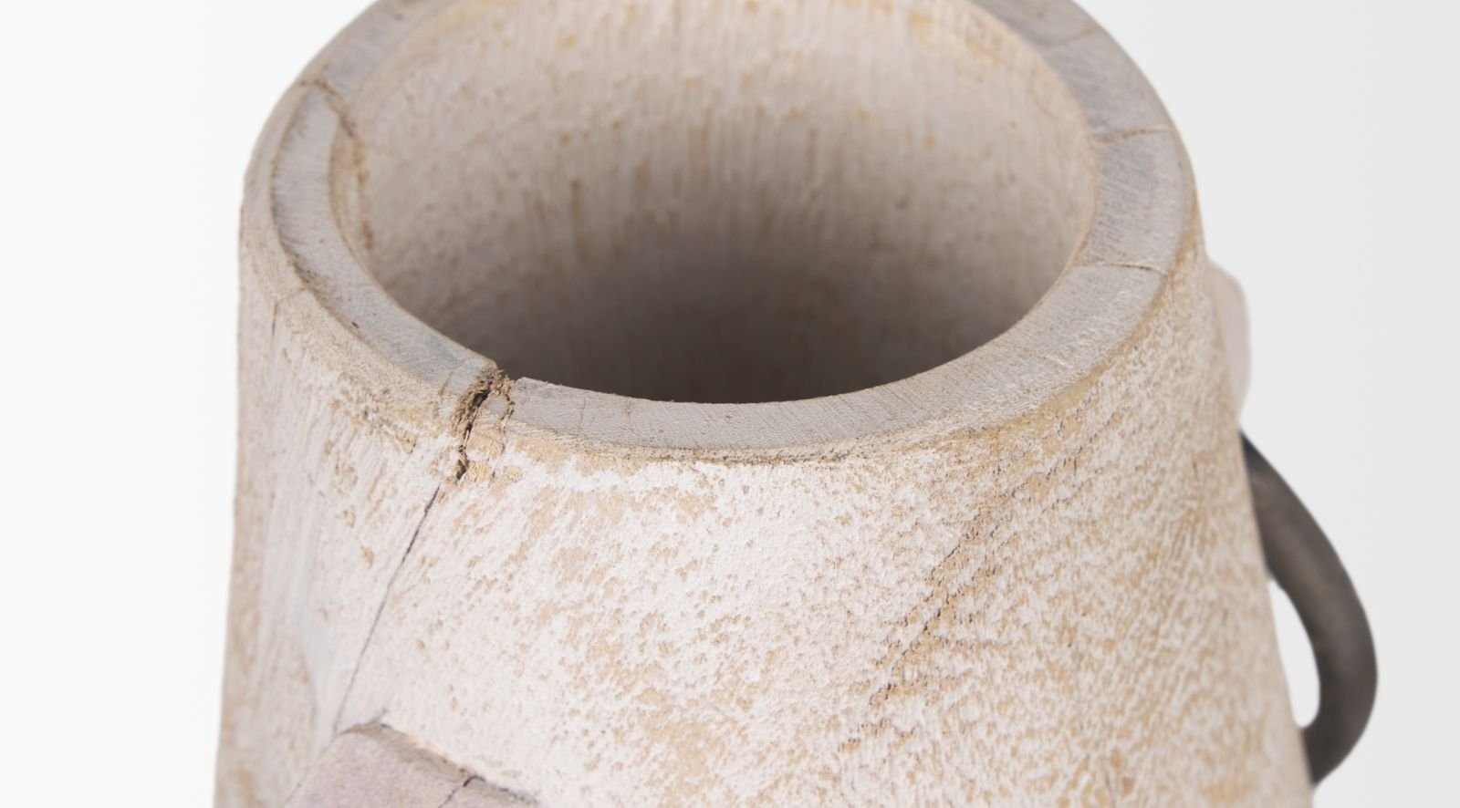 Monique Wooden Pot-Large - Image 5