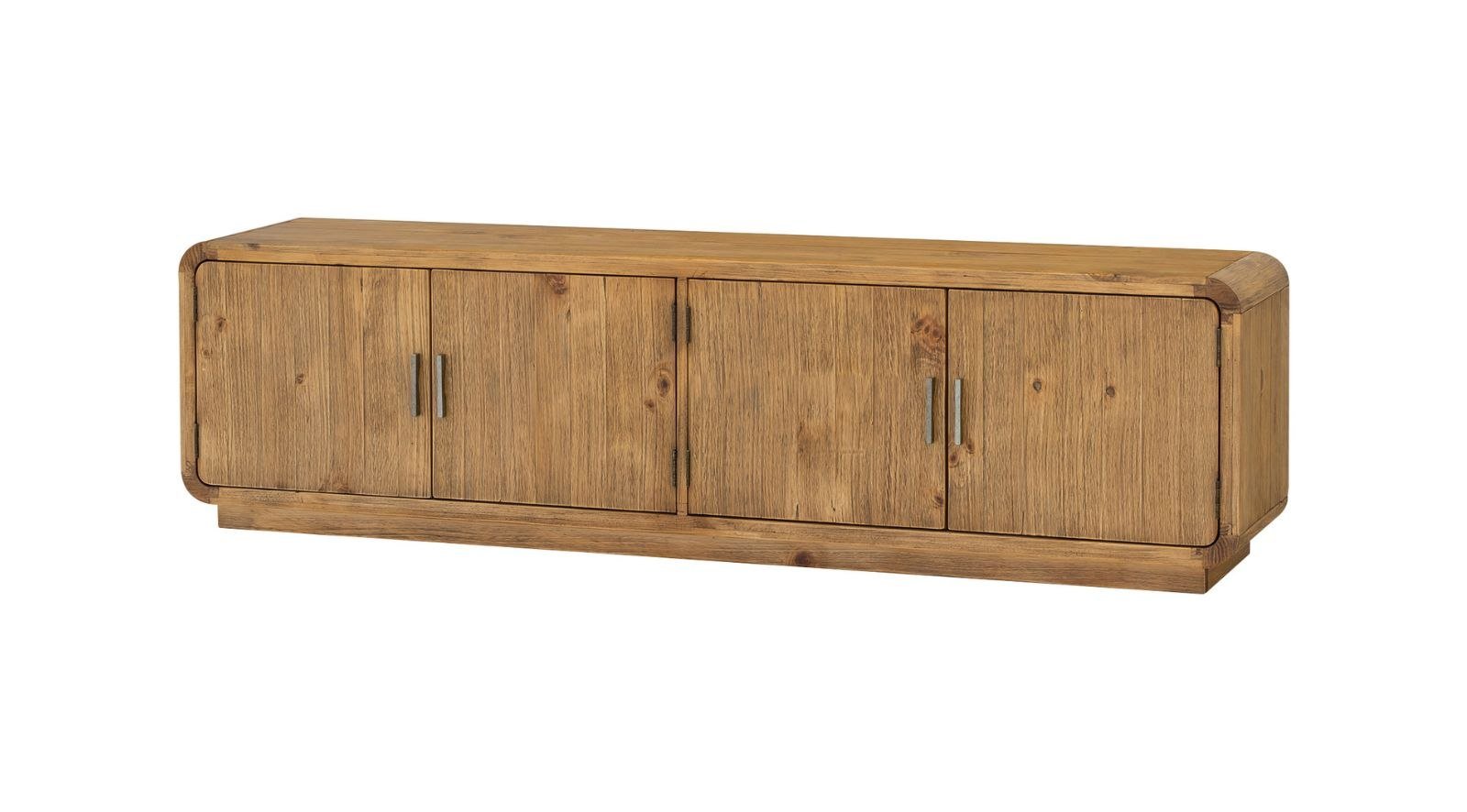 Monterey Media Cabinet- Rustic Blonde - Image 4