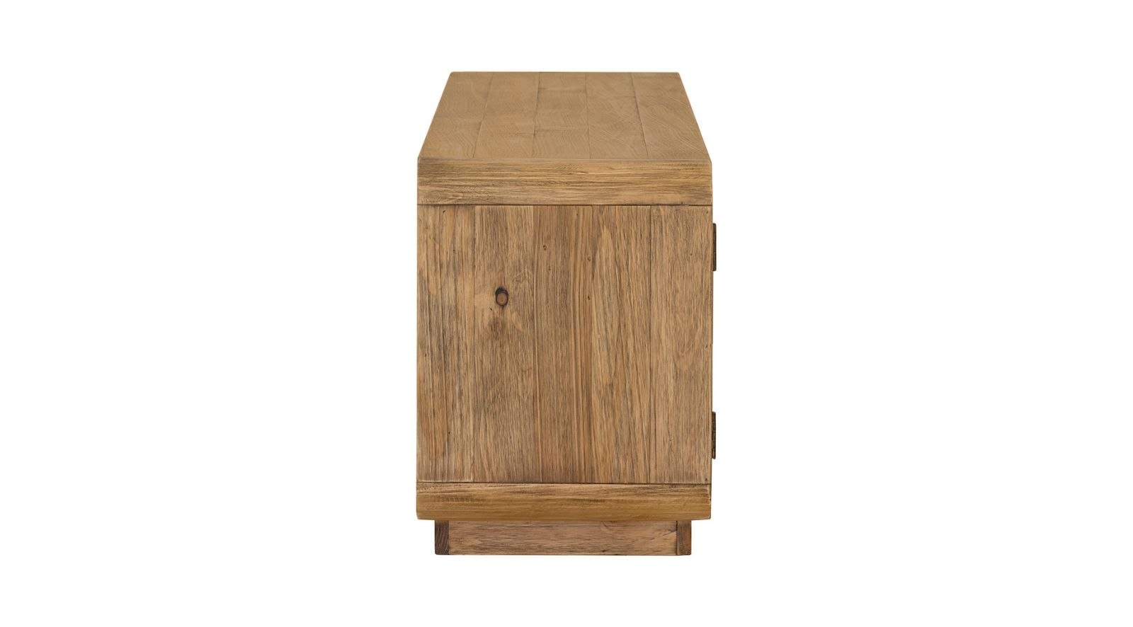 Monterey Media Cabinet- Rustic Blonde - Image 9