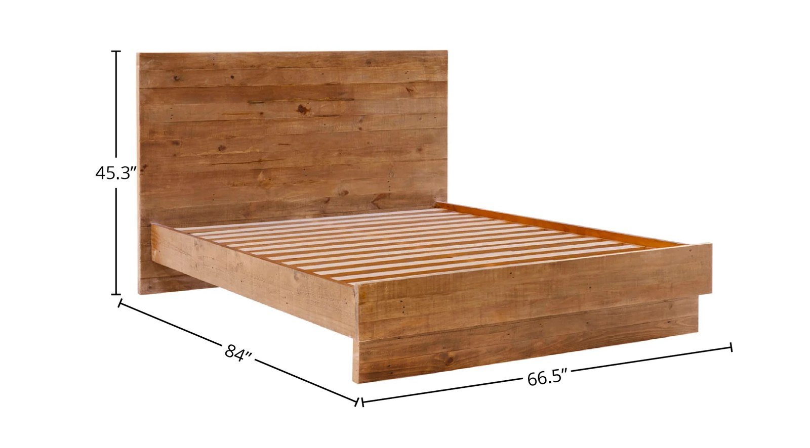 Nedved Bed Dark Driftwood - Image 2