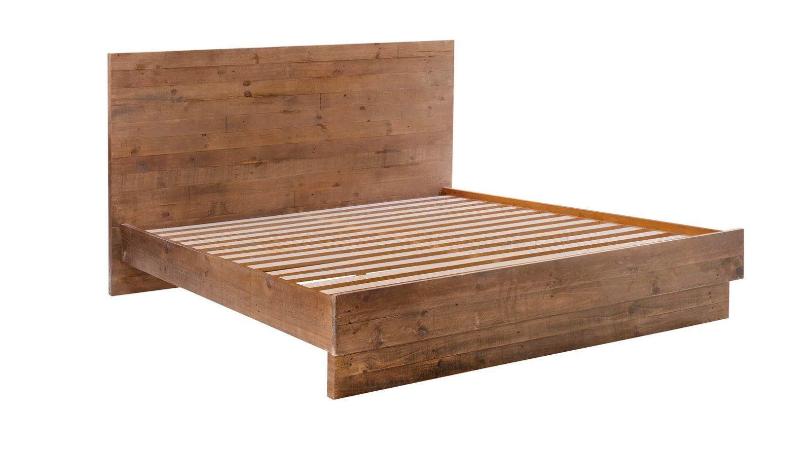 Nedved Bed Dark Driftwood