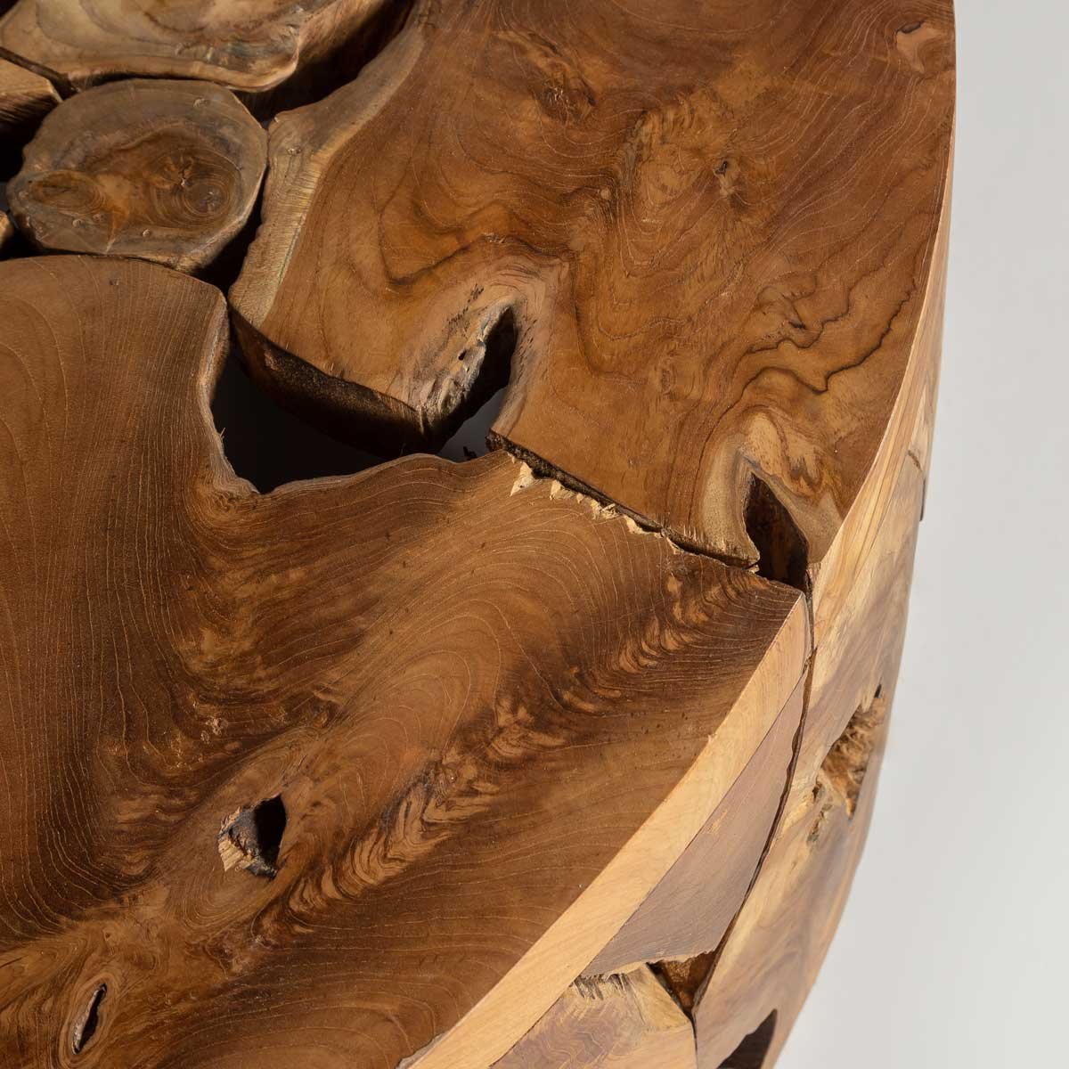 Kayu Flow Round Coffee Table - Image 10