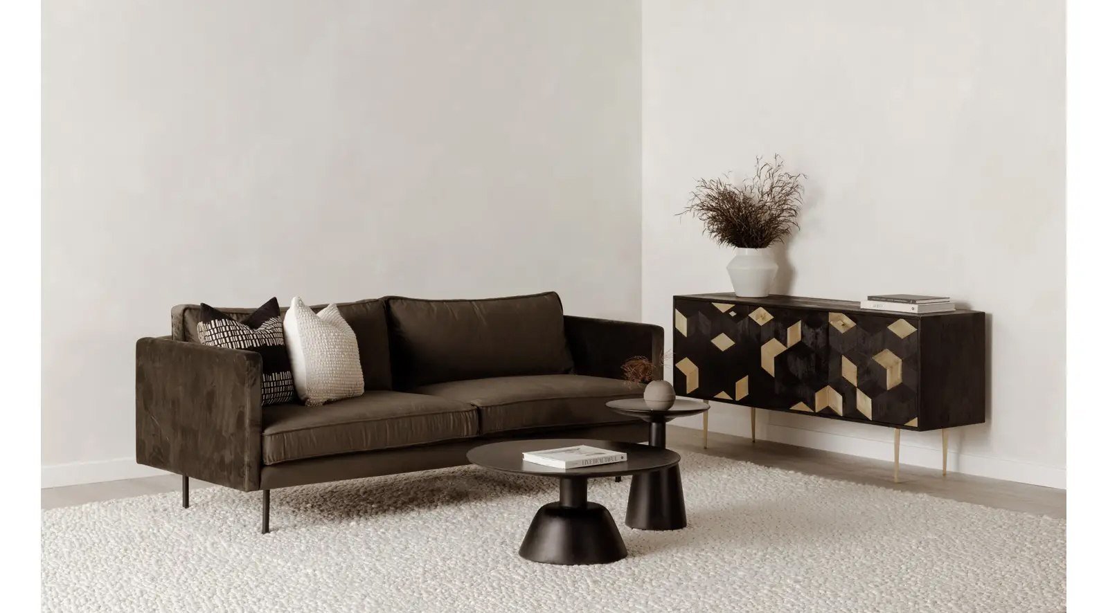 Nels Coffee Table- Black - Image 3