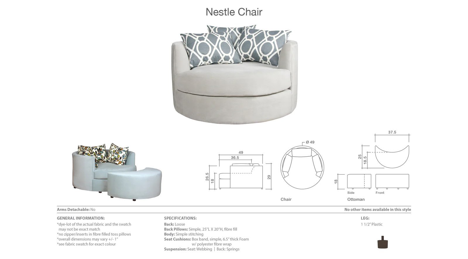 Nestle Chair - Image 7