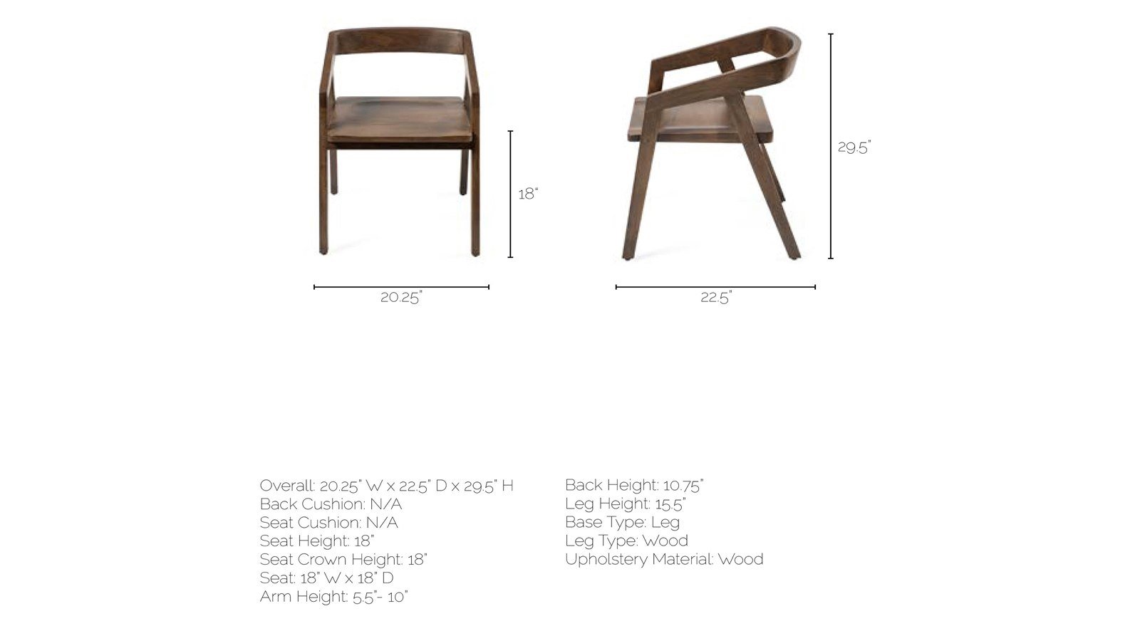 Nicholas Dining Chair - Image 6