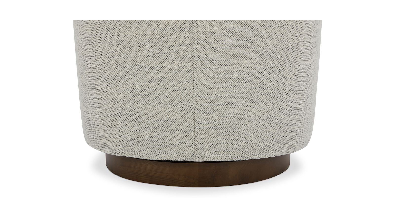 Oscy Swivel Chair- Splashed White - Image 5