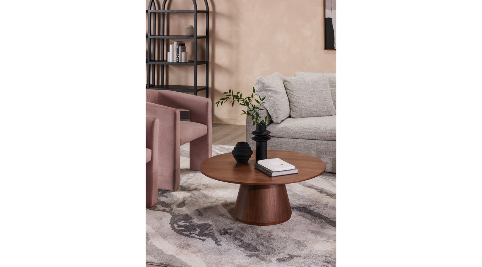 Otago Coffee Table- Walnut - Image 8