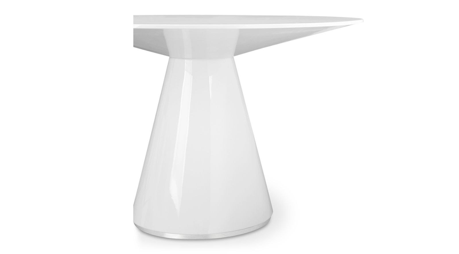 Otago Round Dining Table-White - Image 3