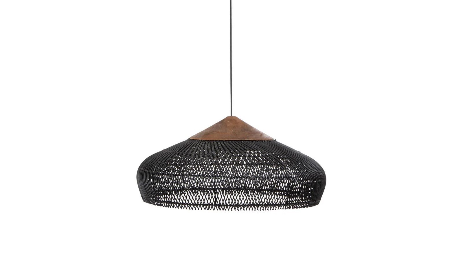 D Bodhi Banjo Pendant Large - Black
