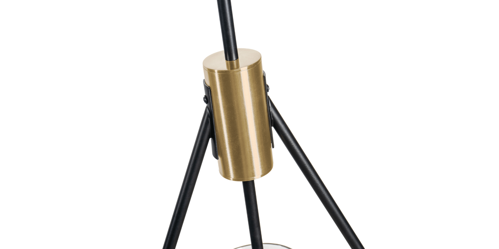 Eliana Pendant, Black And Brass - Image 5