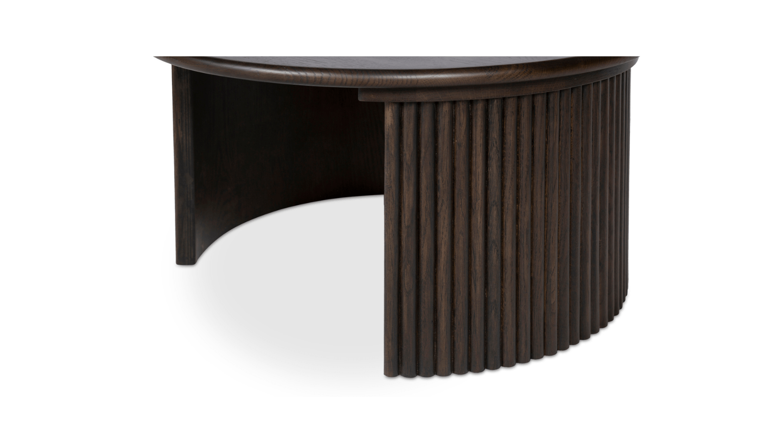 PENNY COFFEE TABLE SMALL DARK BROWN - Image 6