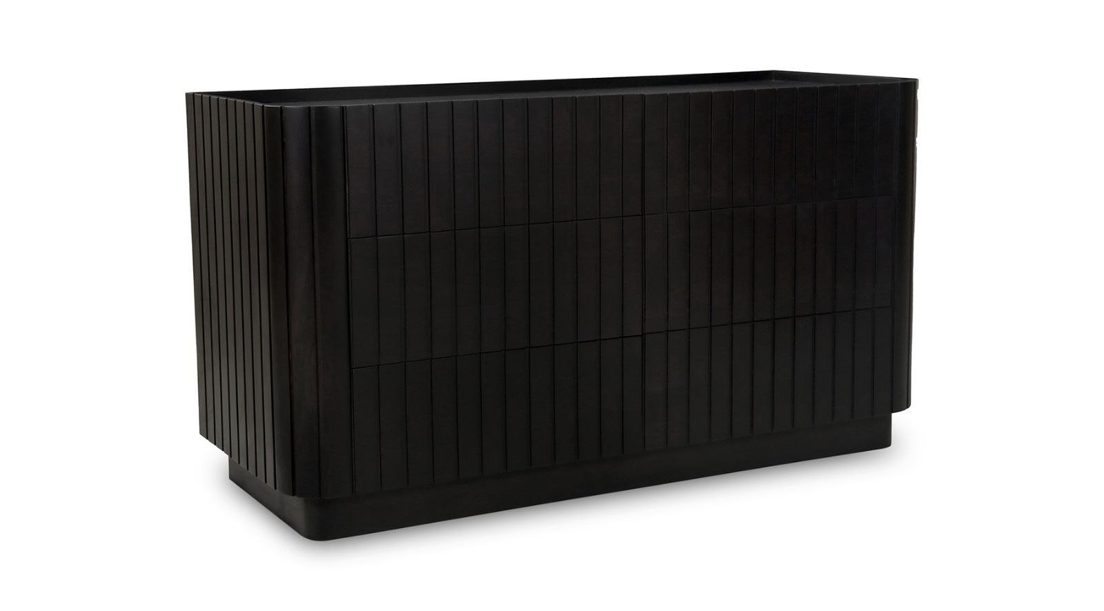POVERA 6 DRAWER DRESSER-BLACK - Image 4