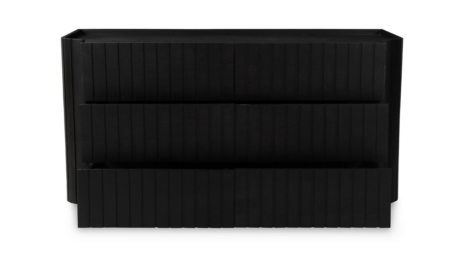 POVERA 6 DRAWER DRESSER-BLACK - Image 5