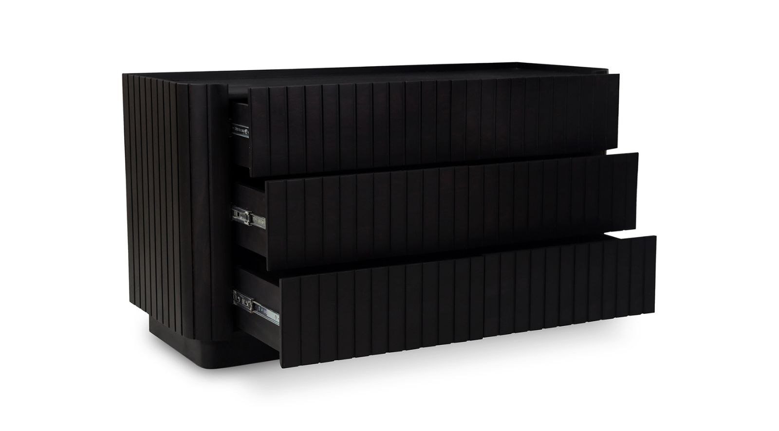 POVERA 6 DRAWER DRESSER-BLACK - Image 7