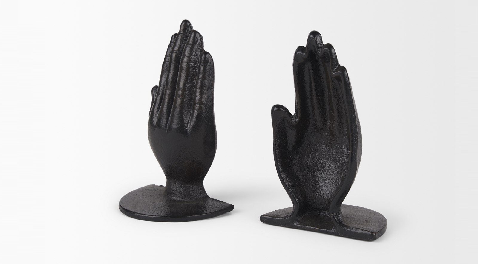 Praying Hands Bookends Bronze - Image 2