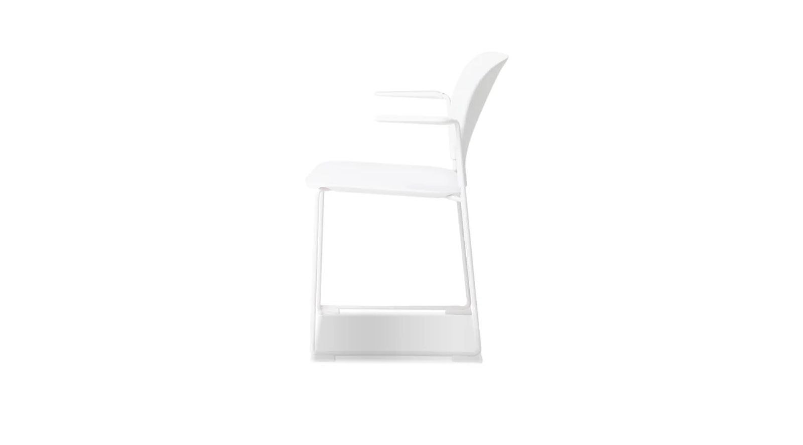 PRINGLE DINING ARMCHAIR- WHITE - Image 3